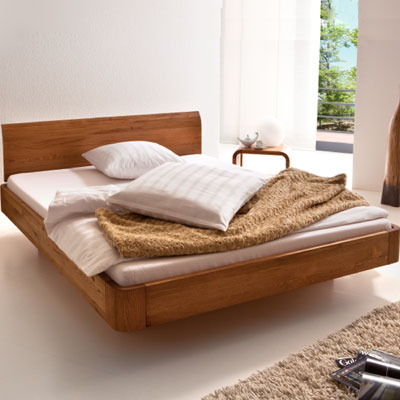 Massivholz Bett Oak-Line
