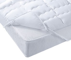 Spannauflage f�r Wasserbetten und Matratzen