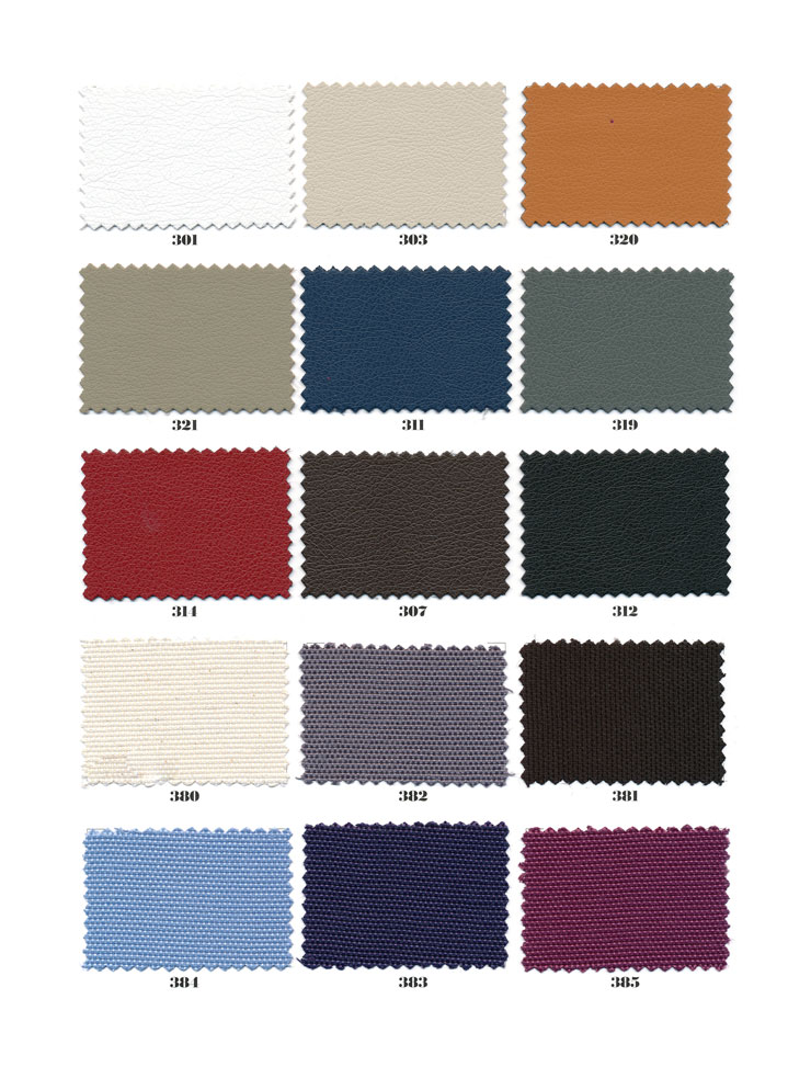 Kunstleder Farben f�r Kopfteil