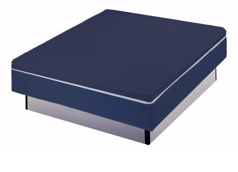 Wasserbett Wellness mit Kunstlederbezug