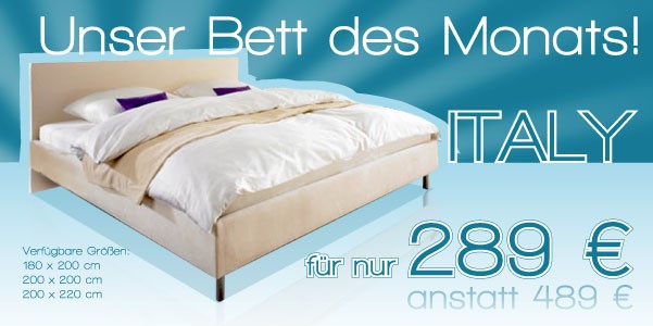 g�nstiges Bett des Monats Rabatt