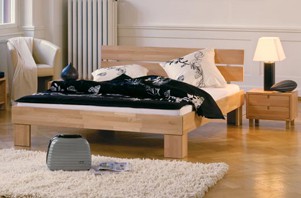 Massivholz Buche Bett