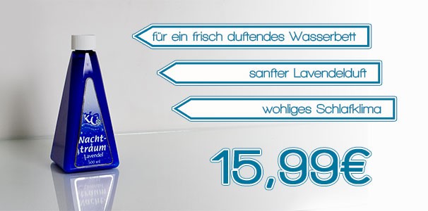 Nachttraum Wasserbettenduft Lavendel