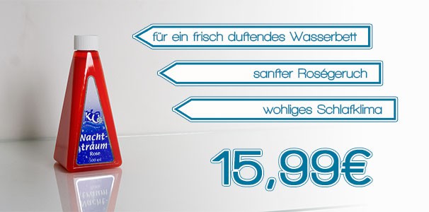Nachttraum Wasserbettenduft Rose