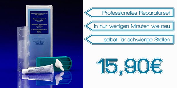 PROFI Reparatur Set Flickenset f�r Wasserbetten
