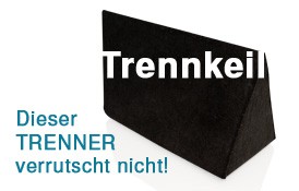 Wasserbett Trennkeil da verrutscht nichts