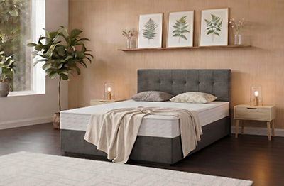 BDeal 2: Solo Wasserbett mit Podest in Boxspring-Optik