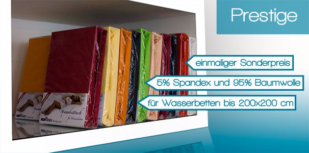Wasserbett Spannbettlaken AKTIONSWARE