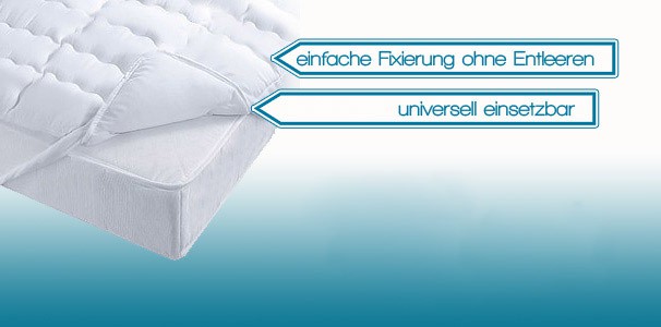 Spannauflage Perkal f�r Wasserbetten