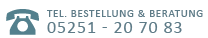 telefonische Wasserbett Beratung unter 05251 207083