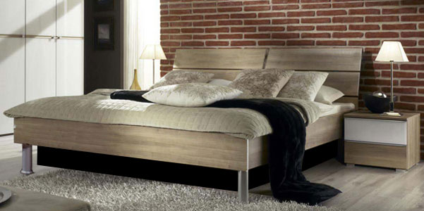 Inside Wasserbett mit Holzdekor Bettrahmen Hit