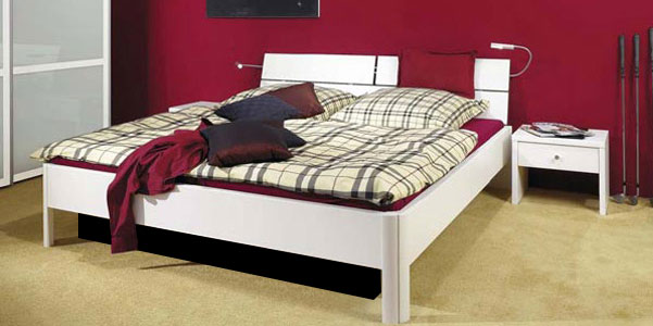 Inside Wasserbett mit Holzdekor Bettrahmen Hit