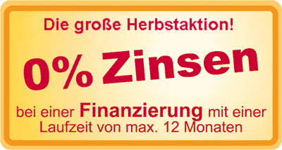 FEBRUAR - AKTION: 0% Finanzierung oder 4% Rabatt!