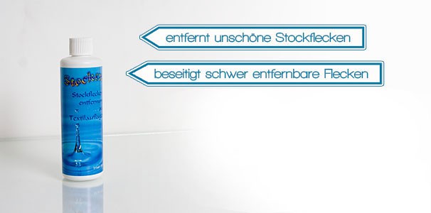 Stockflecken u. Flecken entfernen mit Stockex