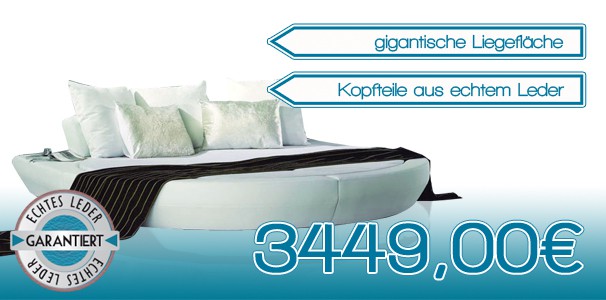 Rundbett Ibiza (Wasserbett)