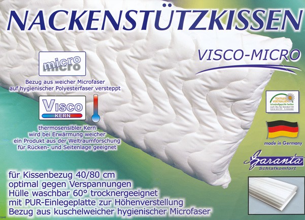Spezielles Kissen f�r Wasserbetten Details