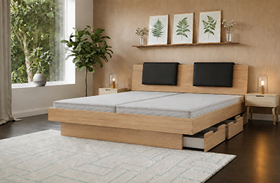 rDeal 8: Wasserbett Winnora Buche
