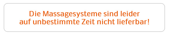 Wasserbett Massagesystem nicht lieferbar