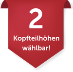 2 Kopfteile whlbar