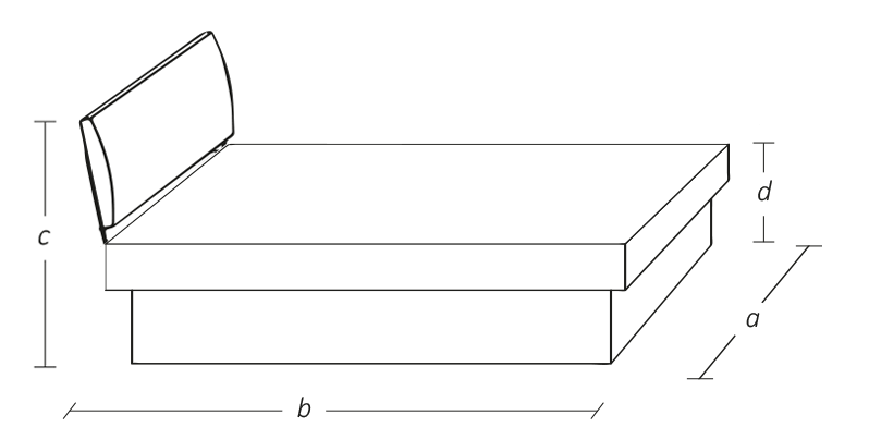 Wasserbett Abmessungen