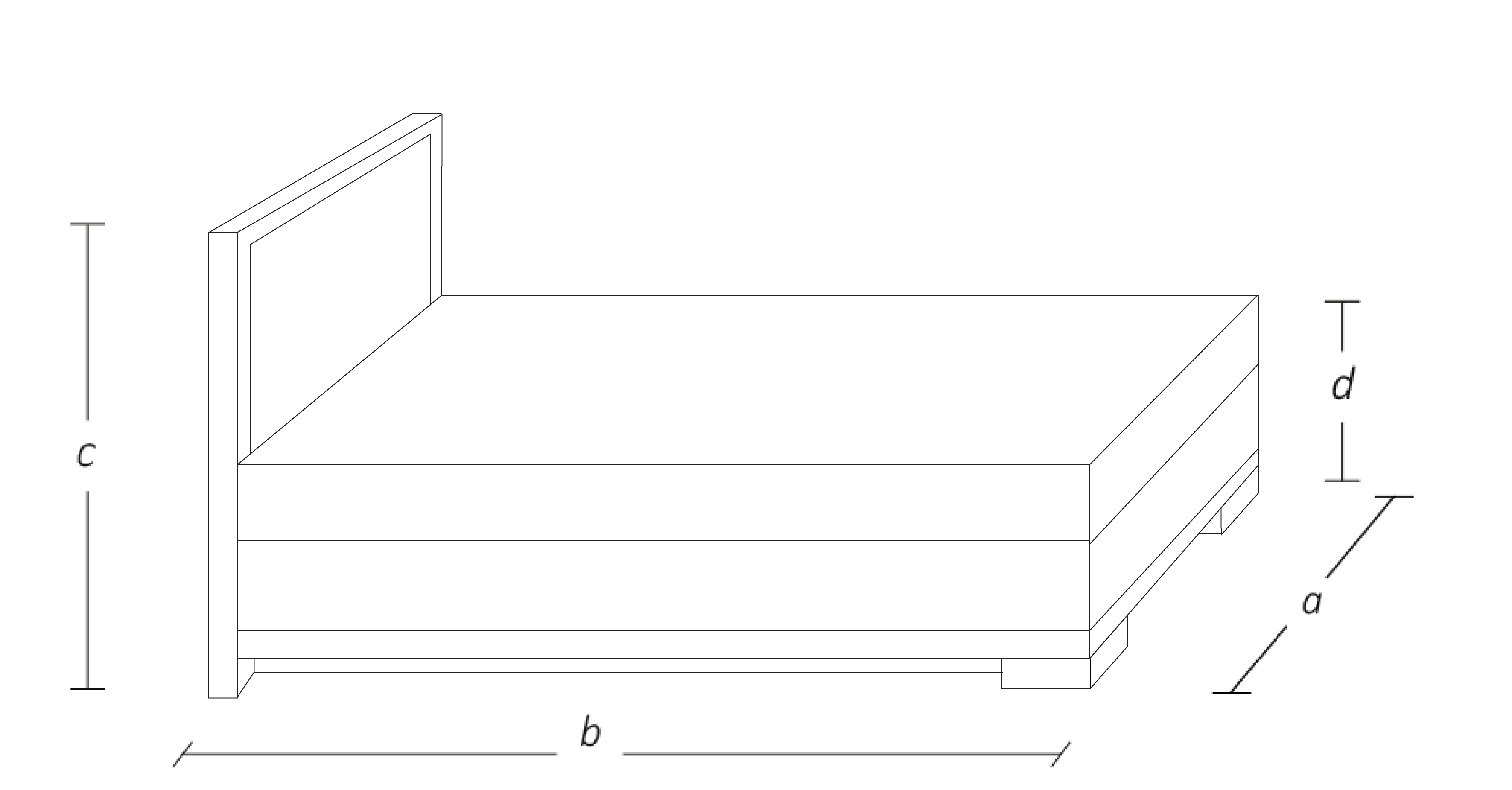 Wasserbett Abmessungen