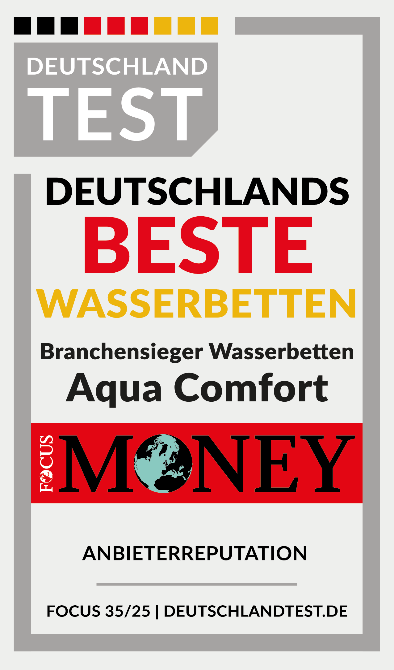 Aqua Comfort Wasserbett Marktf�hrer