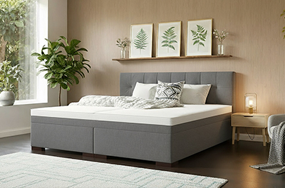 Deal 1: Premium Boxspring Wasserbett mit div. Kopfteilen