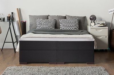Dual Wasserbett Modell Boxspring - ohne Kopfteil