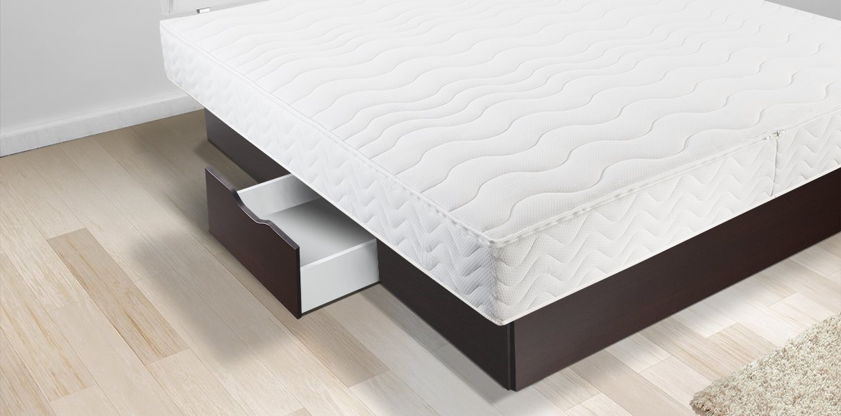 Classic Hybrid Wasserbett mit Dekor Schubladenpodest