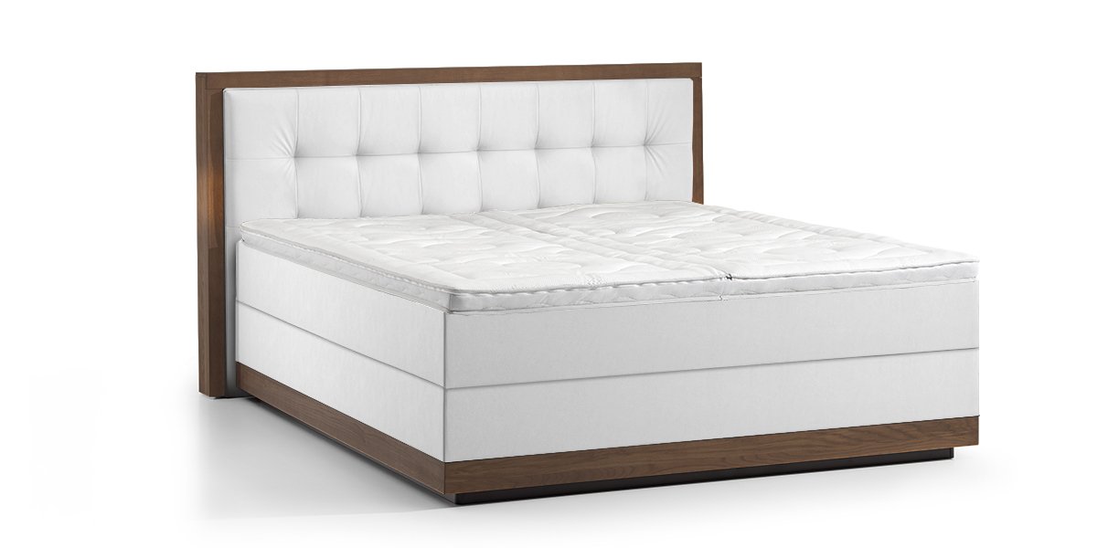 Classic Wasserbett Buonanotte mit Massivholz in Boxspring-Optik Abbildung 3