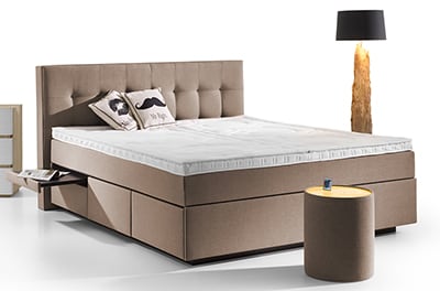 Boxspring-Wasserbett Barcelona mit Schubladen