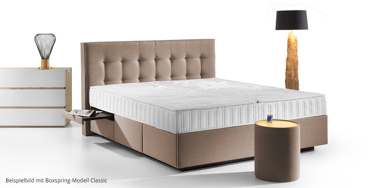 Boxspring-Wasserbett Barcelona mit Schubladen