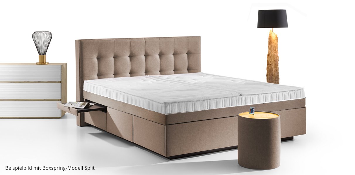 Boxspring-Wasserbett Barcelona mit Schubladen