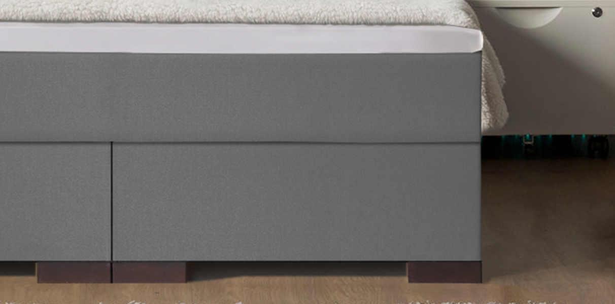 Dual Wasserbett Modell Boxspring - ohne Kopfteil