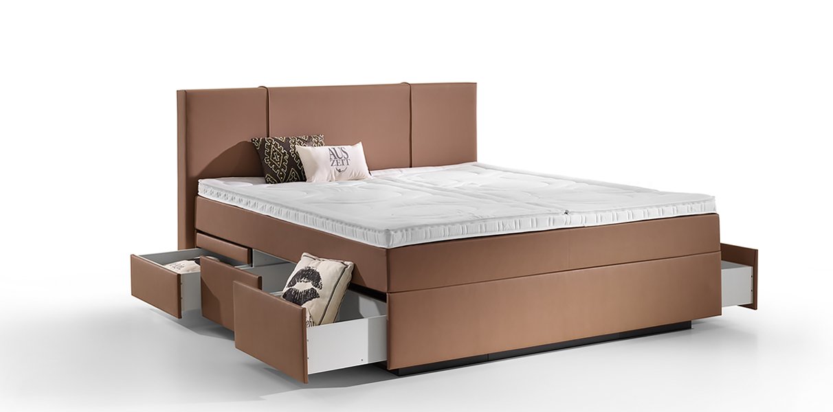 Boxspring-Wasserbett Valencia mit Schubladen Abbildung 5