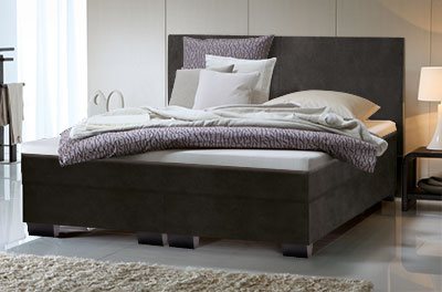 Wasserbett Saia L in Boxspringbett-Optik