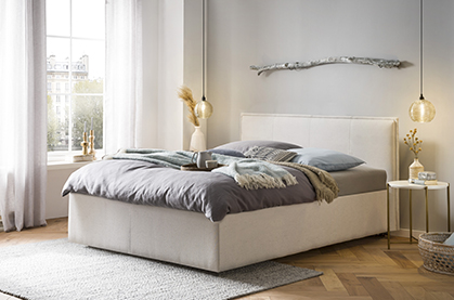 Wasserbett Coco in Boxspringbett-Optik
