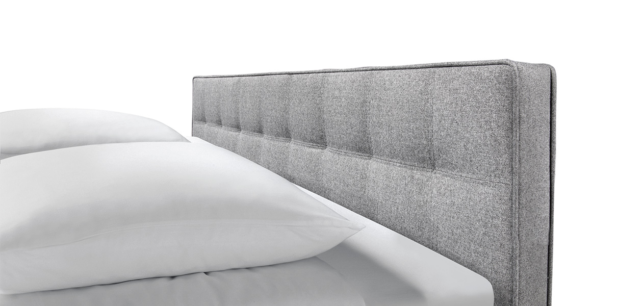Boxspring-Wasserbett mit Zoja M Kopfteil