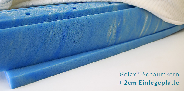 GeLUX Nackenst�tzkissen mit Gelax-Schaum