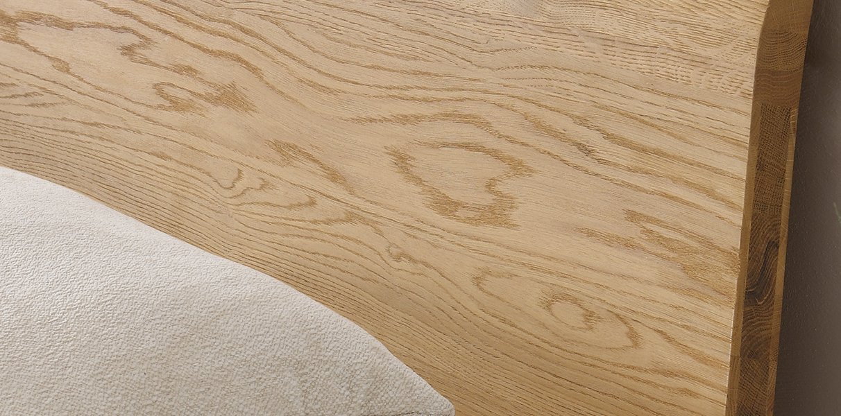 Hasena Oak-Line Bianco mit Gabo Kopfteil