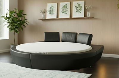 Deal 6: XXL Premium Rundbett mit Polsterrahmen (3 Meter Durchmesser)