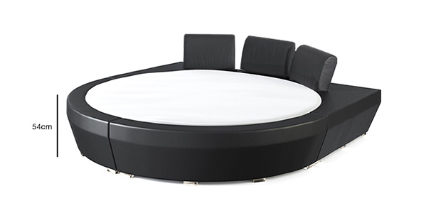 Rundbett Ibiza, das gr��te Wasserbett der Welt Abbildung 3