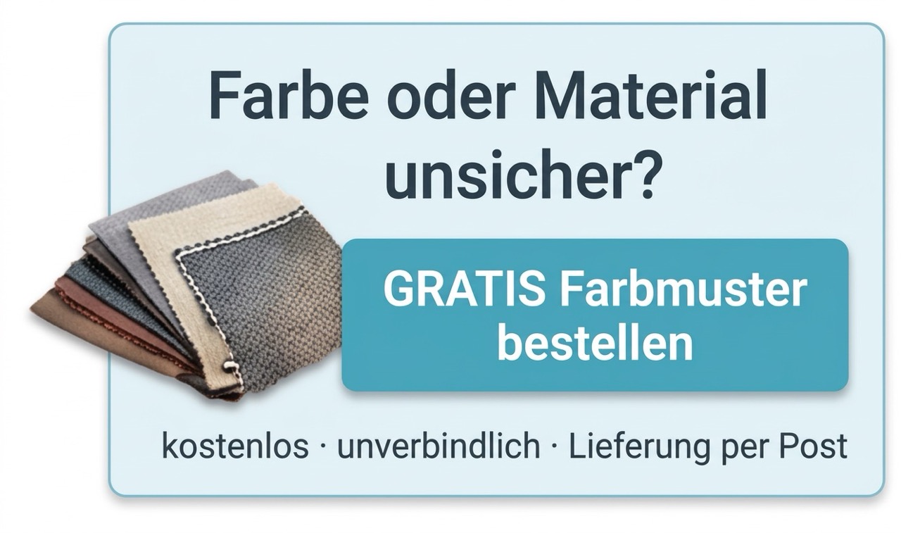 Jetzt Farbmuster zum Produkt anfordern
