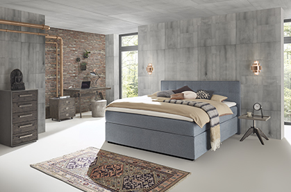 Boxspring-Wasserbett Lille L