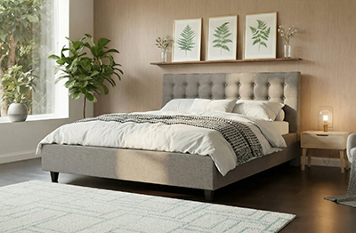 Deal 7: Premium Polster Wasserbett in 106 Farben w�hlbar