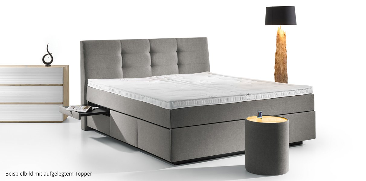 Boxspring-Wasserbett Madrid mit Schubladen Abbildung 1
