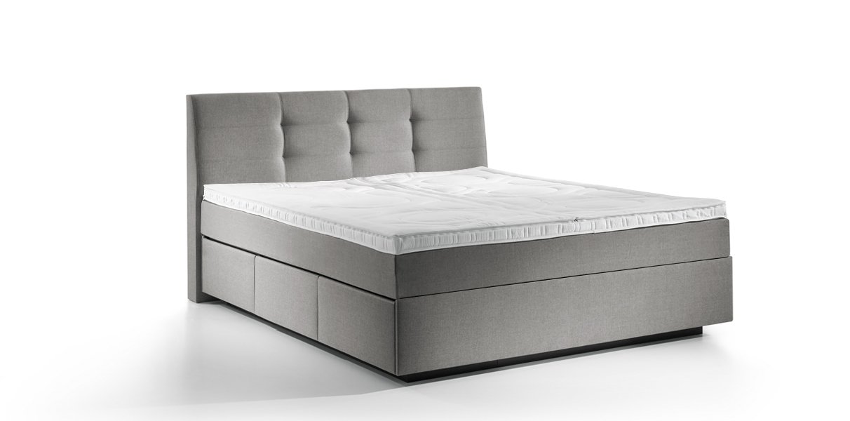 Boxspring-Wasserbett Madrid mit Schubladen