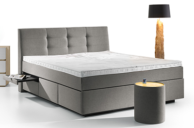 Boxspring-Wasserbett Madrid mit Schubladen
