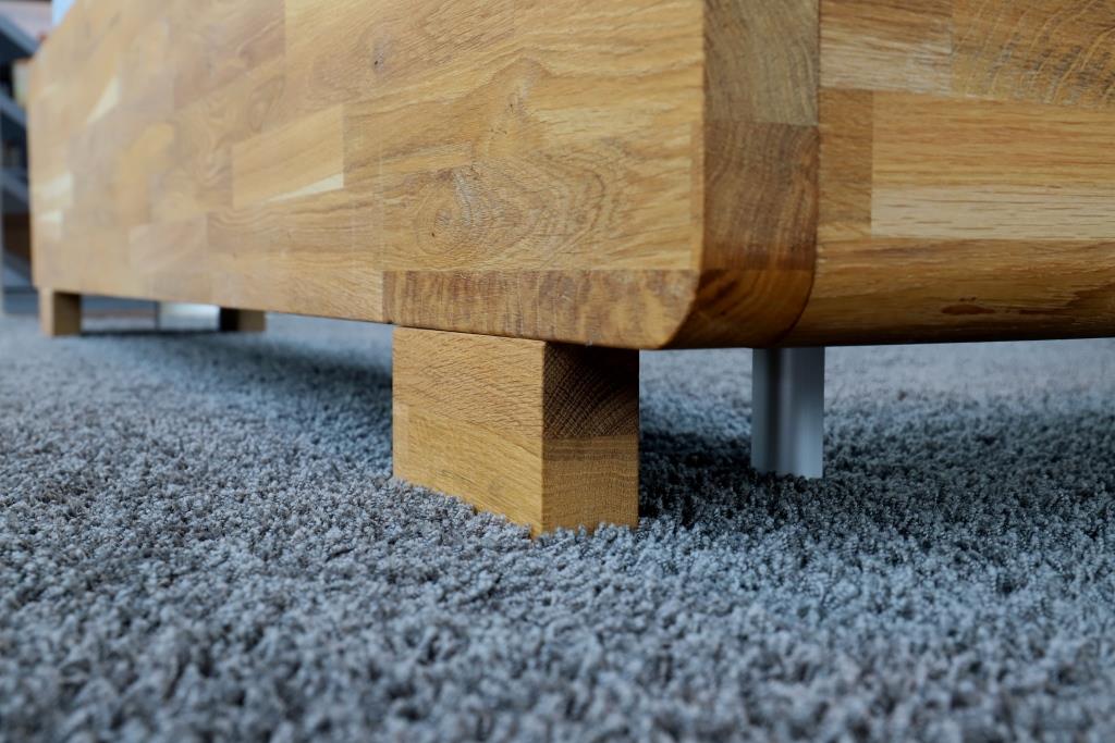 Wasserbett mit Malm� Bettrahmen Eiche oder Buche und Kopfteil