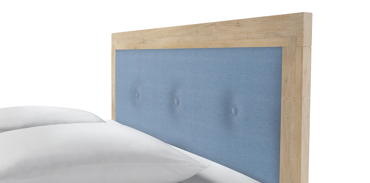 Boxspring-Wasserbett mit Merano Kopfteil